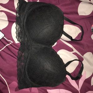 Victoria’s Secret (Pink) black bralette